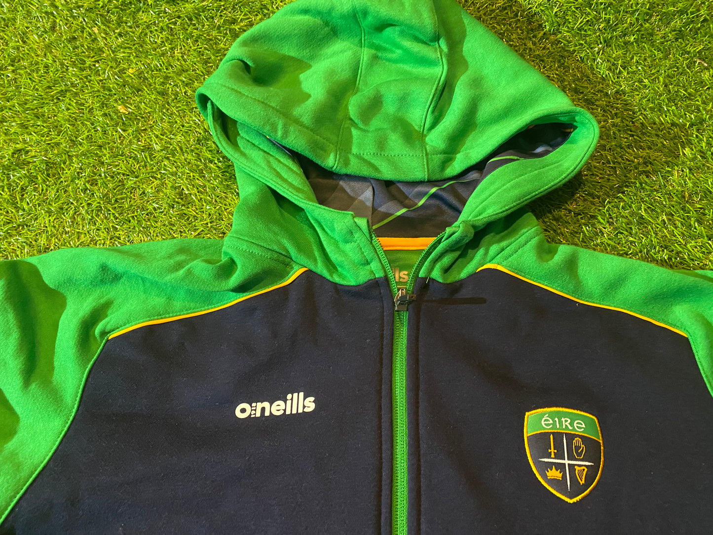 4 Four Province GAA Gaelic Football Hurling Small Mans Training Full Zip Up Hooded Over Top