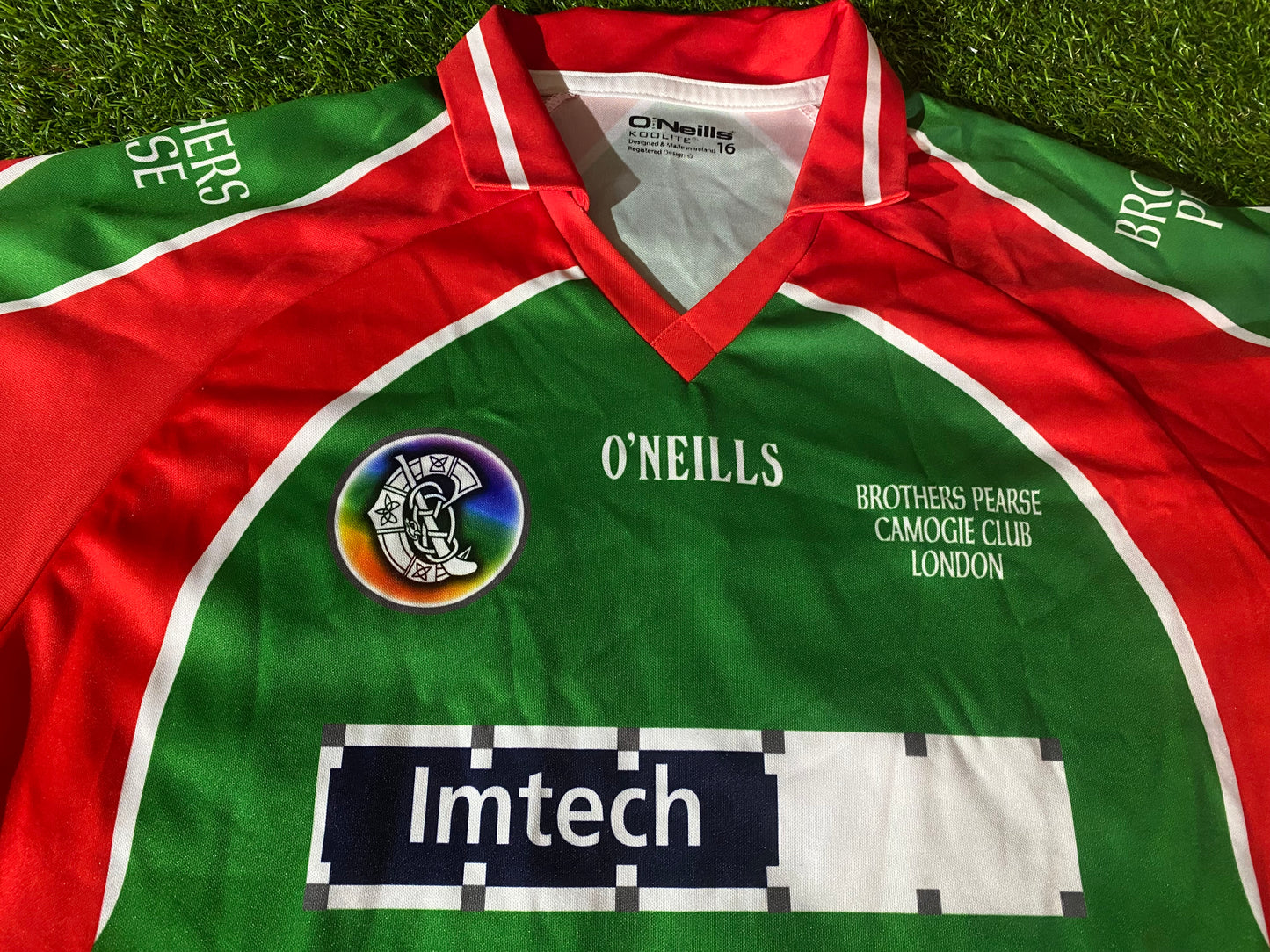 Brothers Pearse London Camogie Womans Females GAA Gaelic Football Hurling Size 16 Jersey