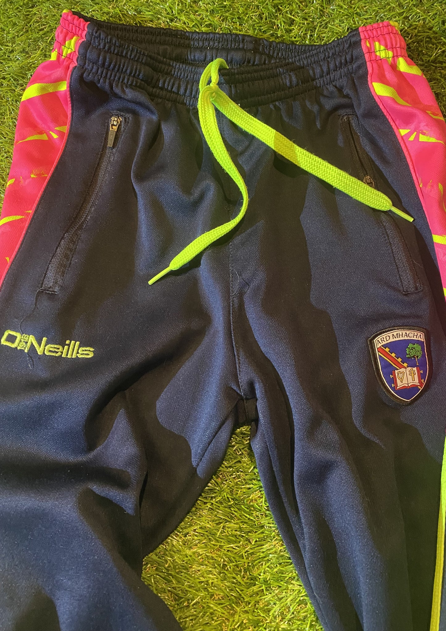 Co Armagh GAA Gaelic Football Youths 13-15 Year Old Single Layered Tracksuit Bottoms