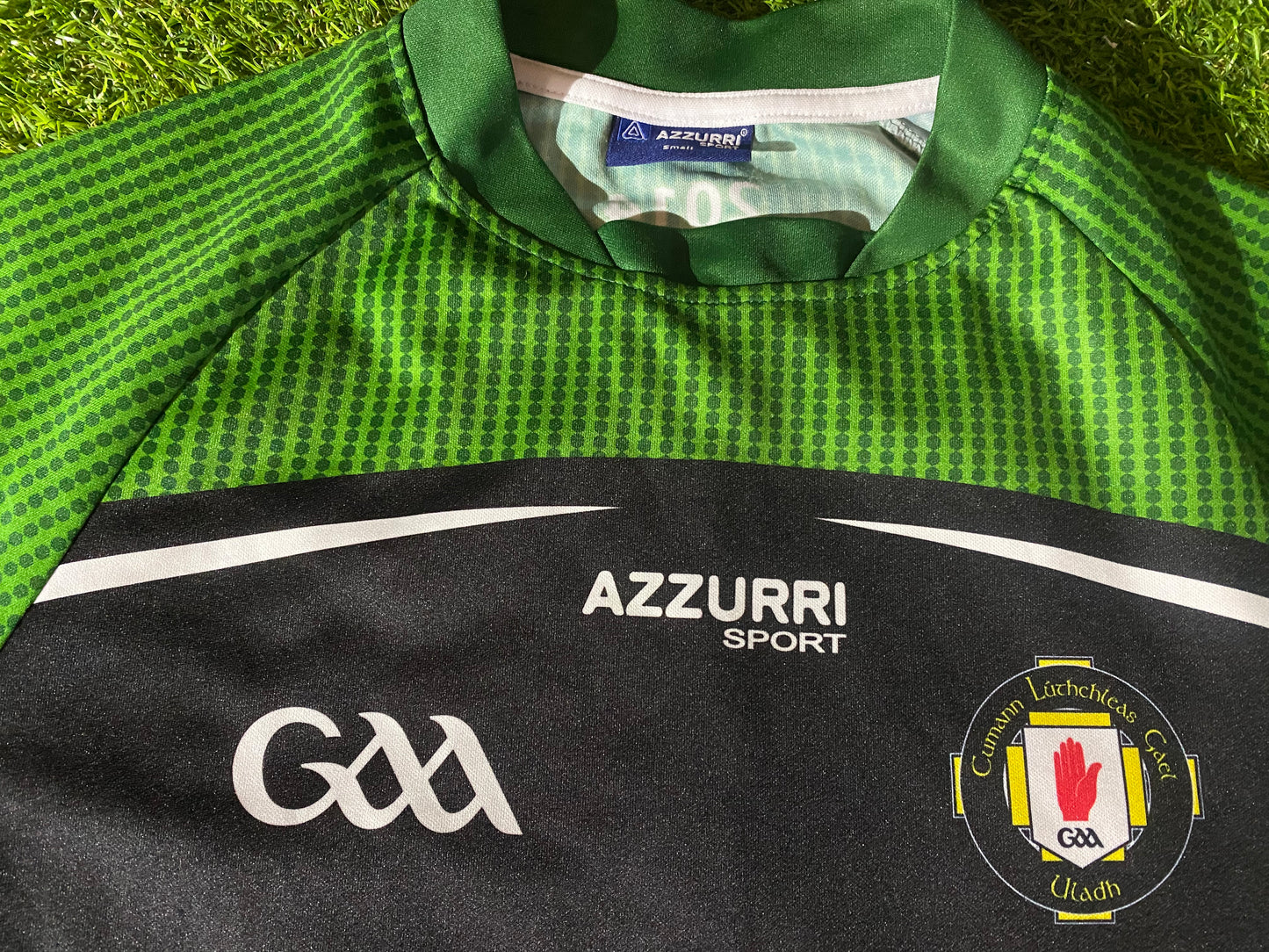 Uladh Ulster Eire Irish Ireland GAA Gaelic Football Small Mans Match Worn no10 Jersey