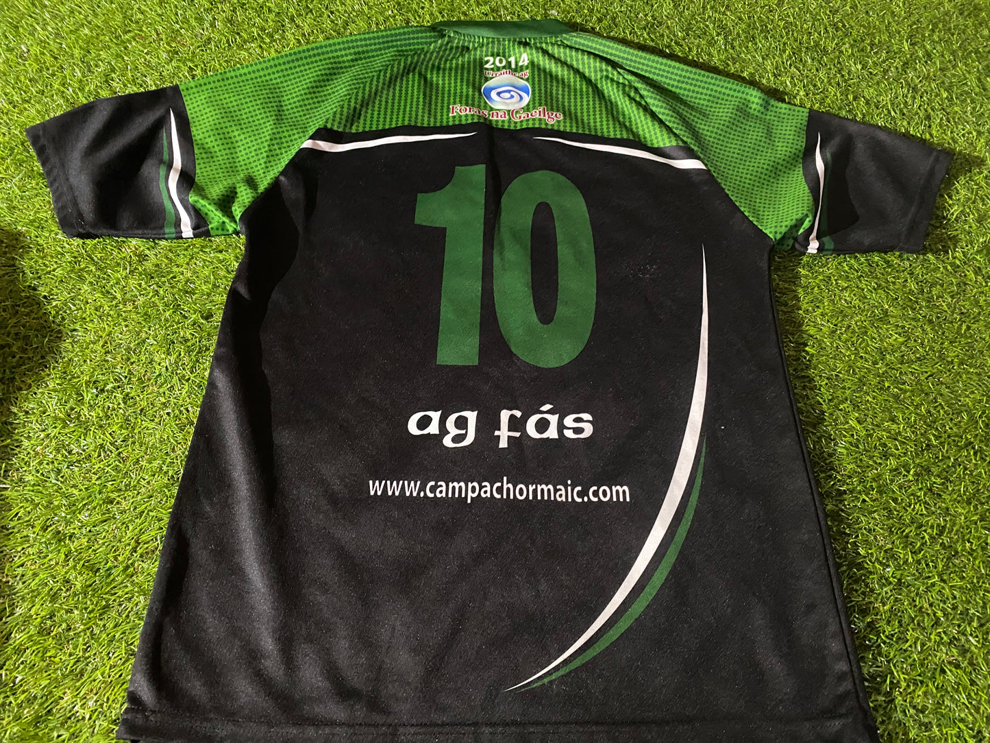 Uladh Ulster Eire Irish Ireland GAA Gaelic Football Small Mans Match Worn no10 Jersey
