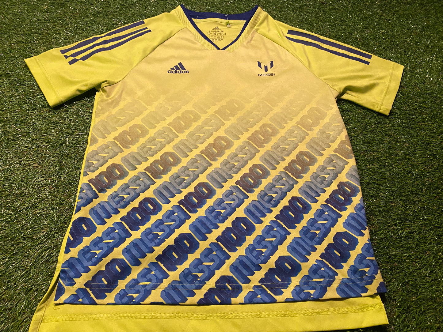 Messi Made Adidas Clothing XL Boys / Youths Rare Jersey Barcelona Argentina Miami