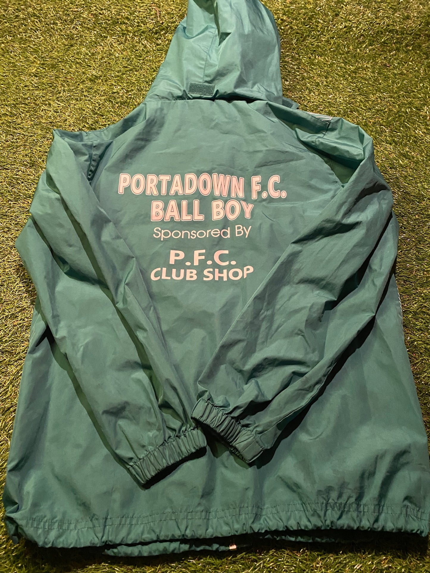 Portadown FC Northern Ireland Football Youths / XL Boys 12-14 Year Old Hooded Jacket