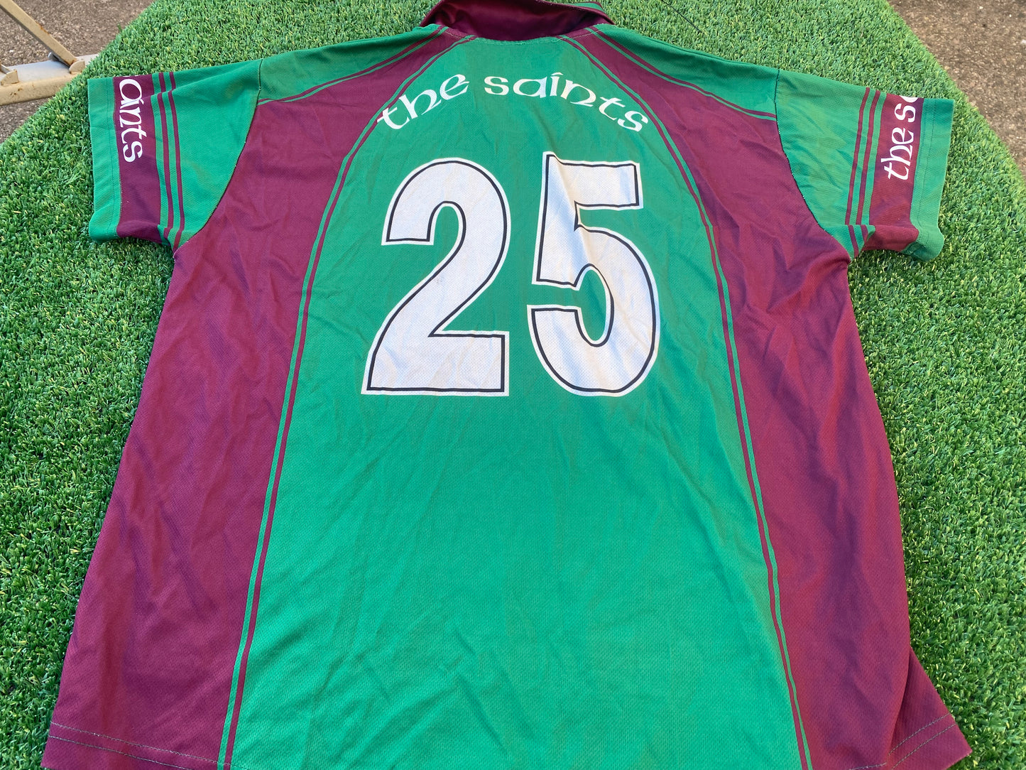 The Saints Eire Ireland Womans Females GAA Gaelic Football Hurling Size 16 no25 Jersey