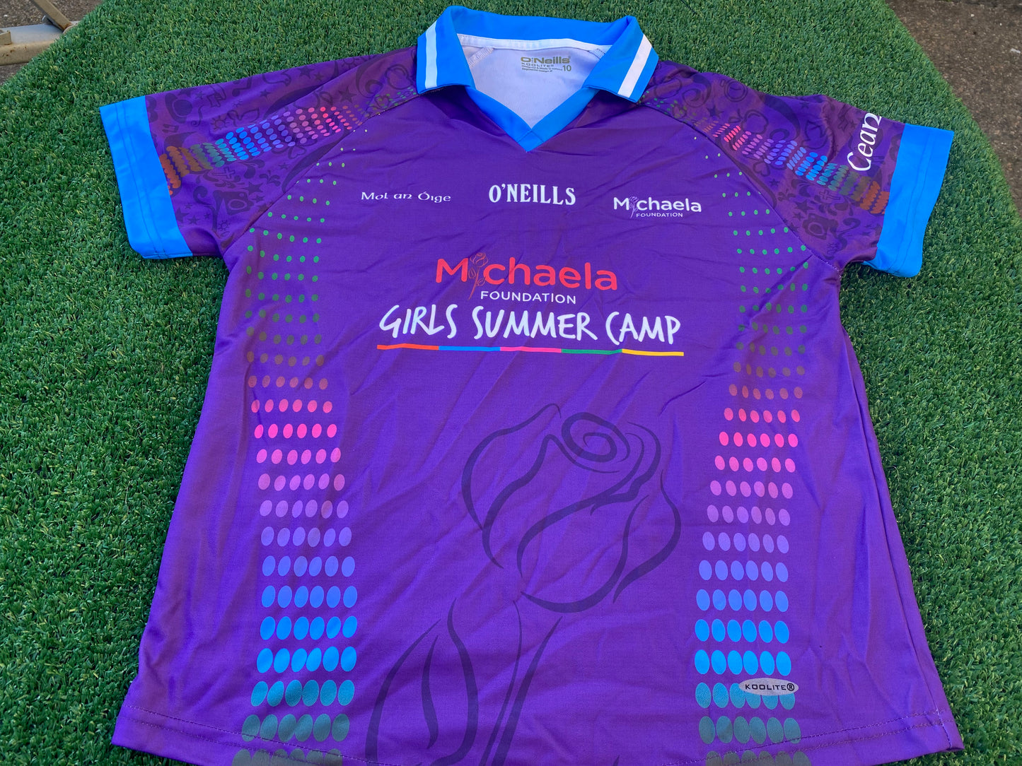 Michaela Eire Ireland Womans Females GAA Gaelic Football Hurling Size 10 Jersey
