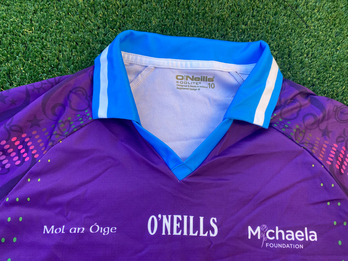 Michaela Eire Ireland Womans Females GAA Gaelic Football Hurling Size 10 Jersey