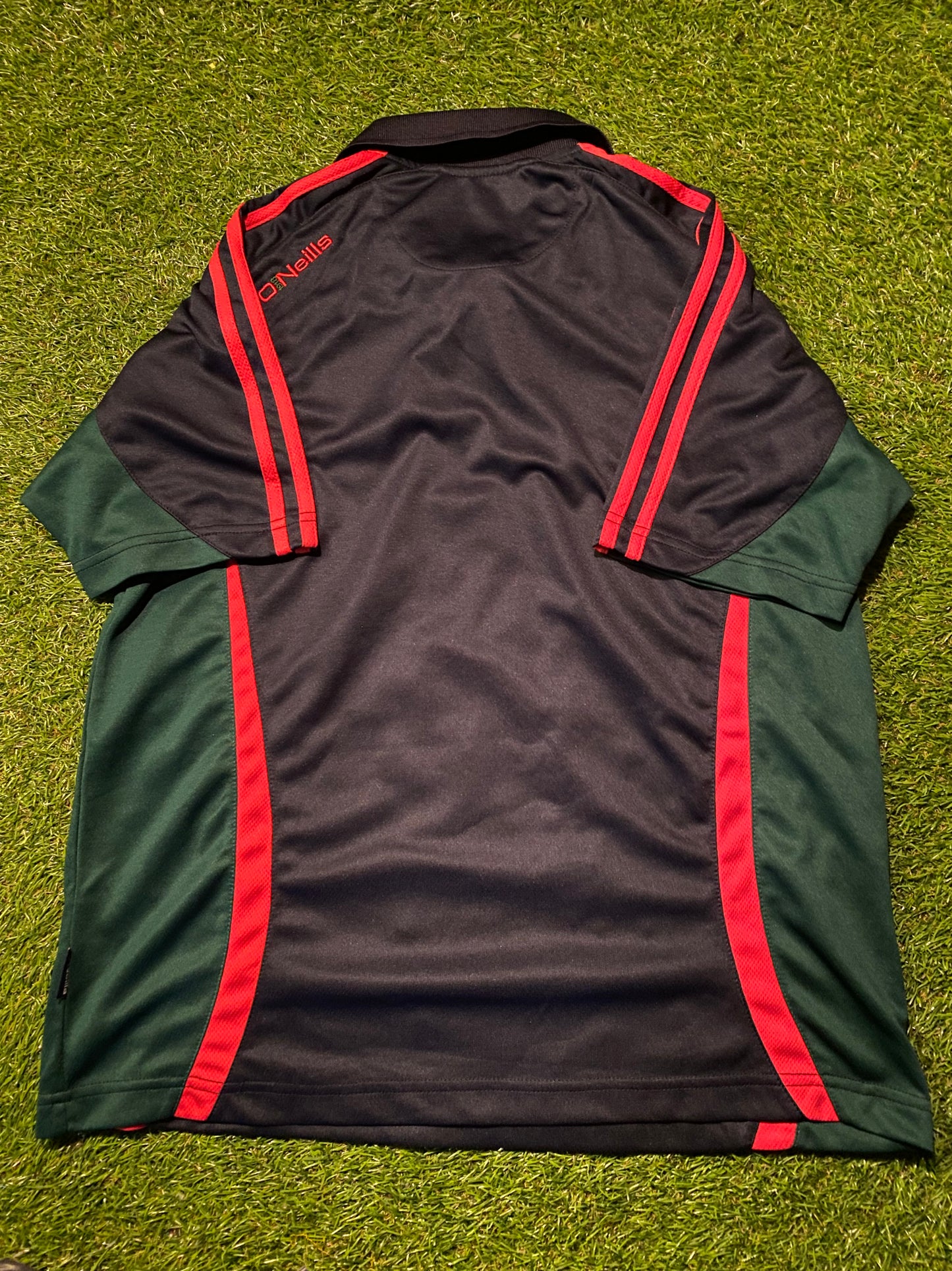 Co Mayo GAA Gaelic Football Hurling Ireland Irish Eire Small Mans Vintage Polo Jersey