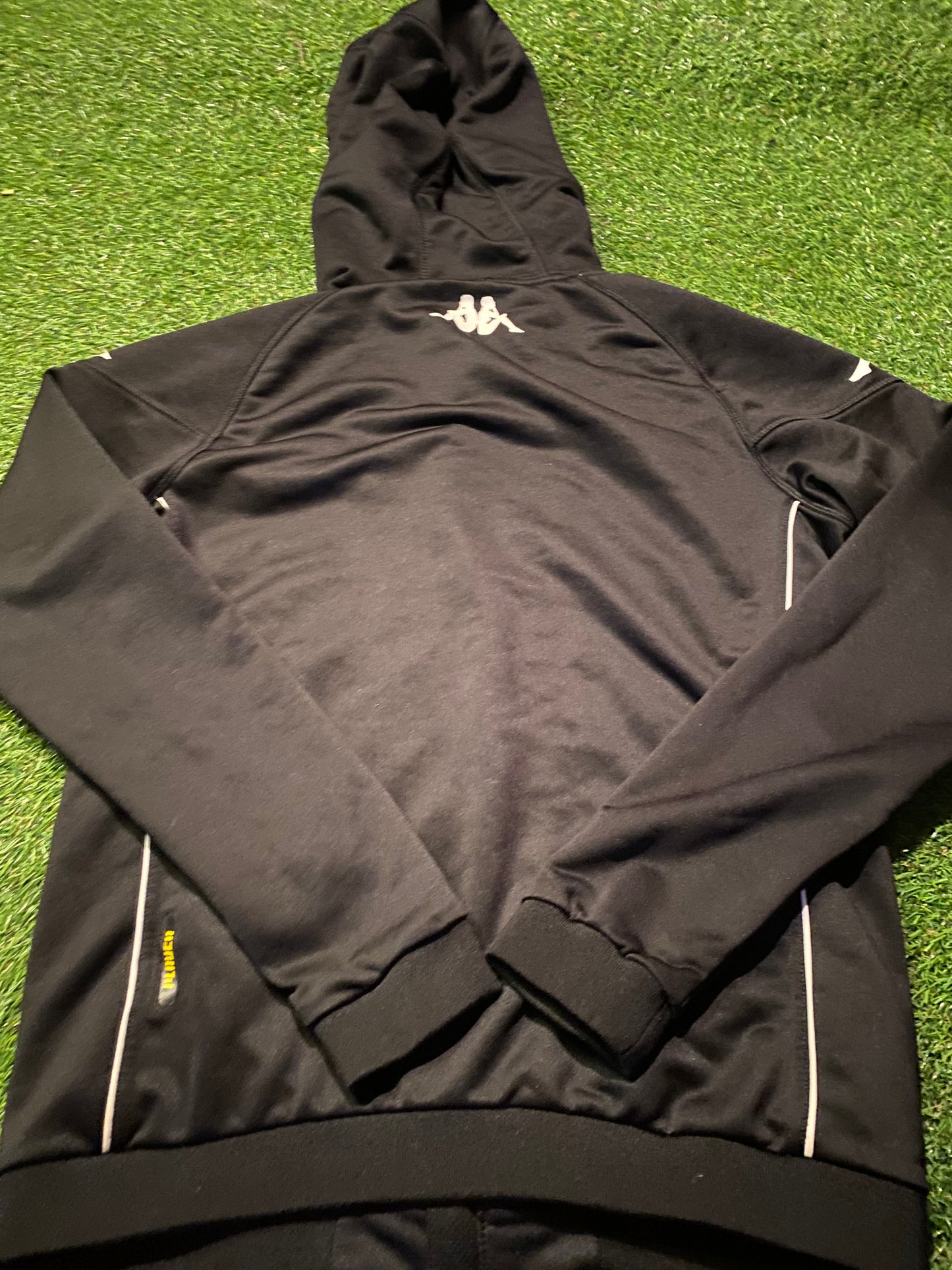 Crusaders FC Northern Ireland Football Medium Mans Full Zip Up Kappa Made Hoody Hooded Top