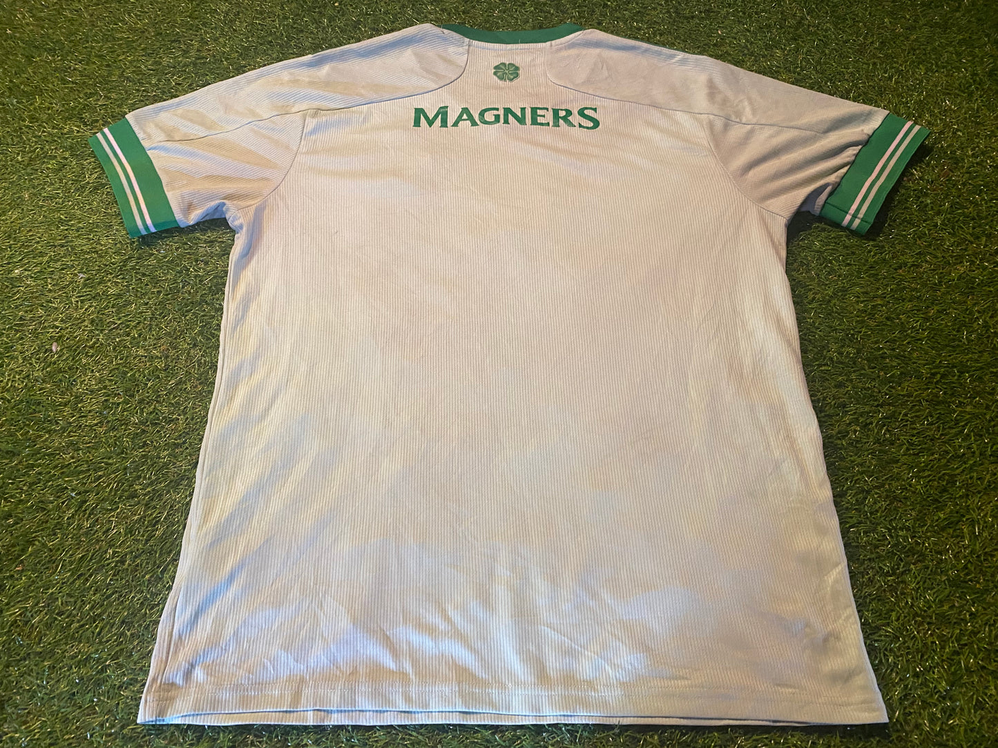 Celtic FC Scotland Scottish Soccer Football Large Mans Adidas Made Away Jersey