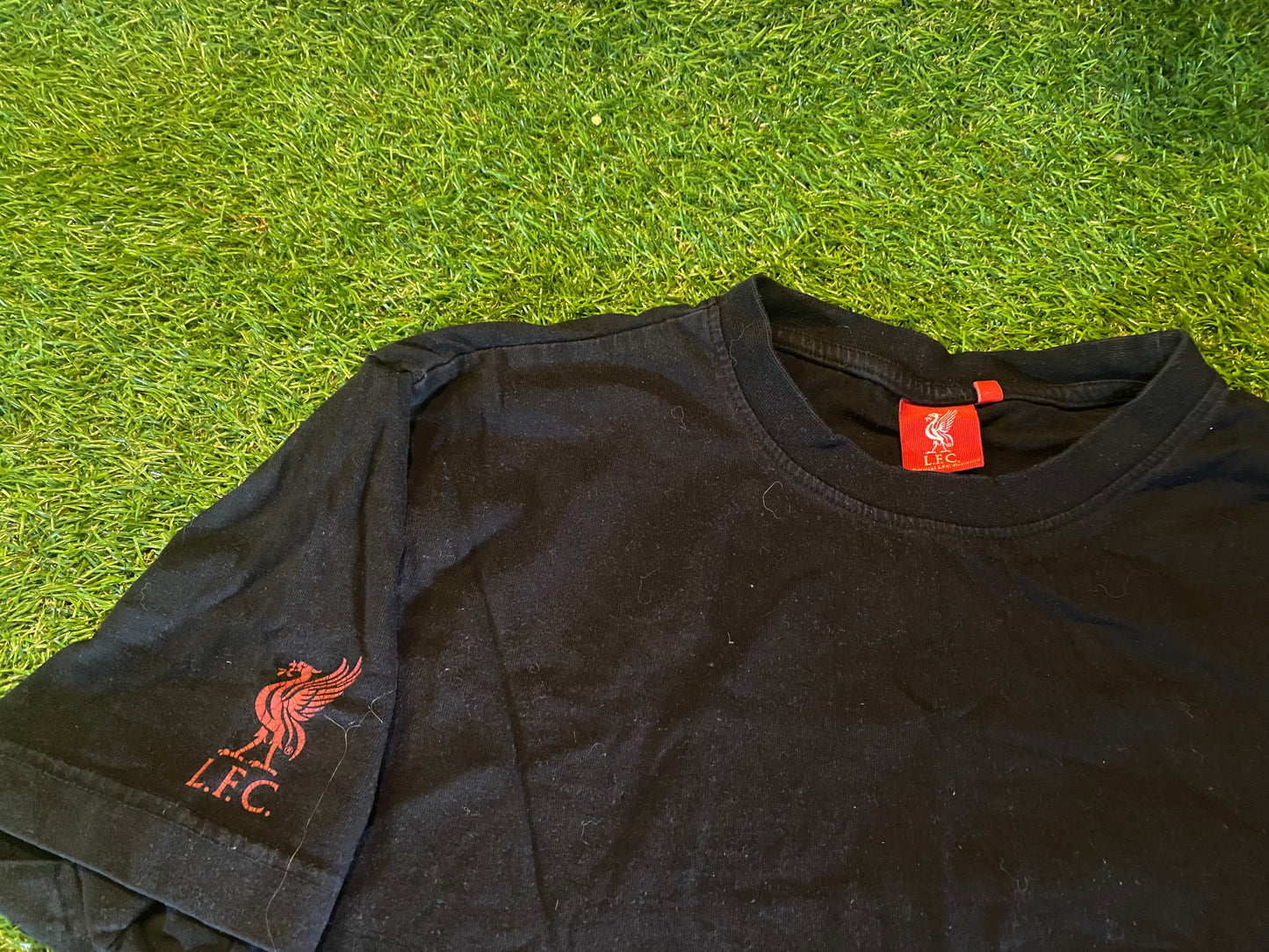 Liverpool FC England Football Soccer Medium Mans Cotton T Shirt Top