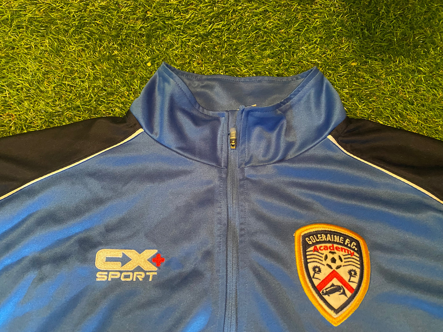 Coleraine FC Northern Ireland Football XXL 2XL Mans Tracksuit Type Training Over Top