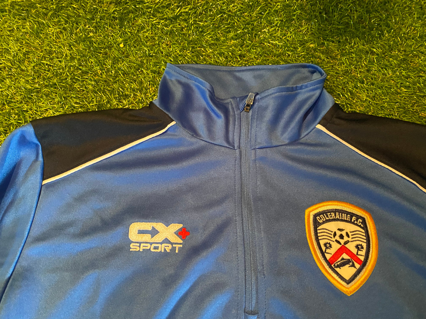 Coleraine FC Northern Ireland Football Medium Mans Tracksuit Type Training Over Top