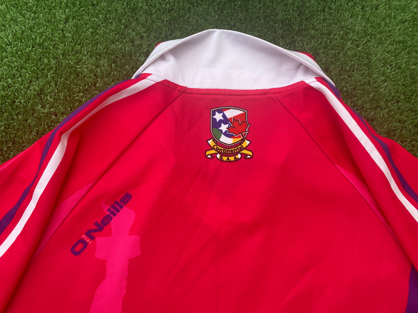 New York USA Continental Ireland Womans Females GAA Gaelic Football Hurling Size 10 Jersey