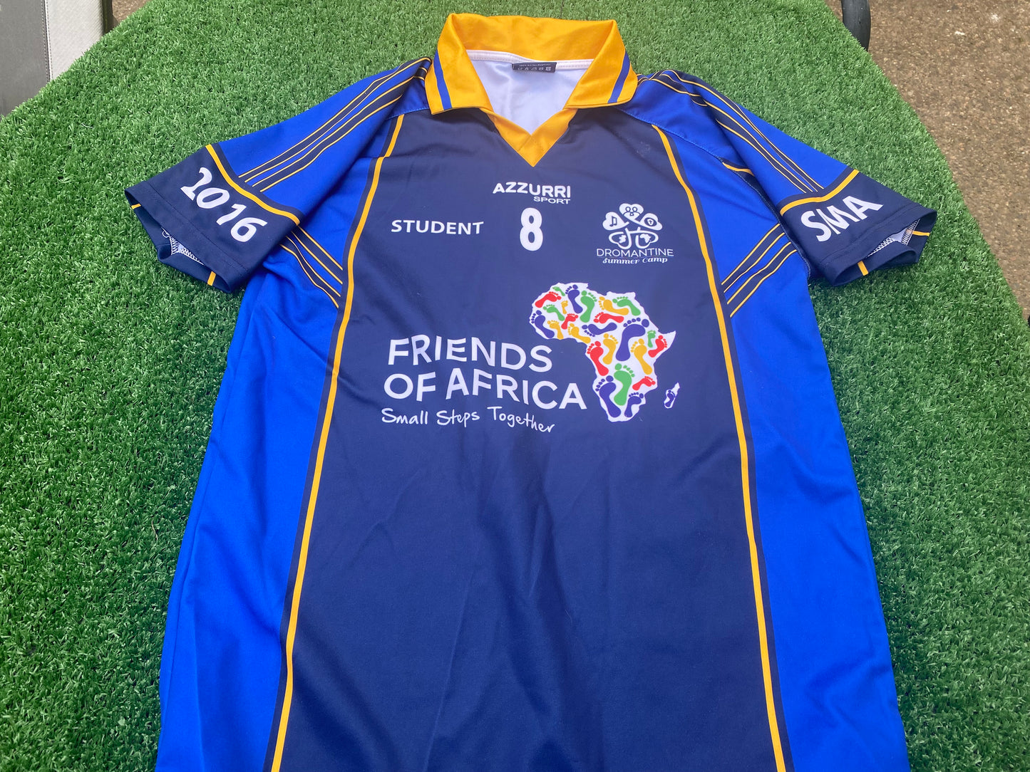 Dromantine Summer Camp Ireland GAA Gaelic Football Hurling Medium Mans No8 Jersey