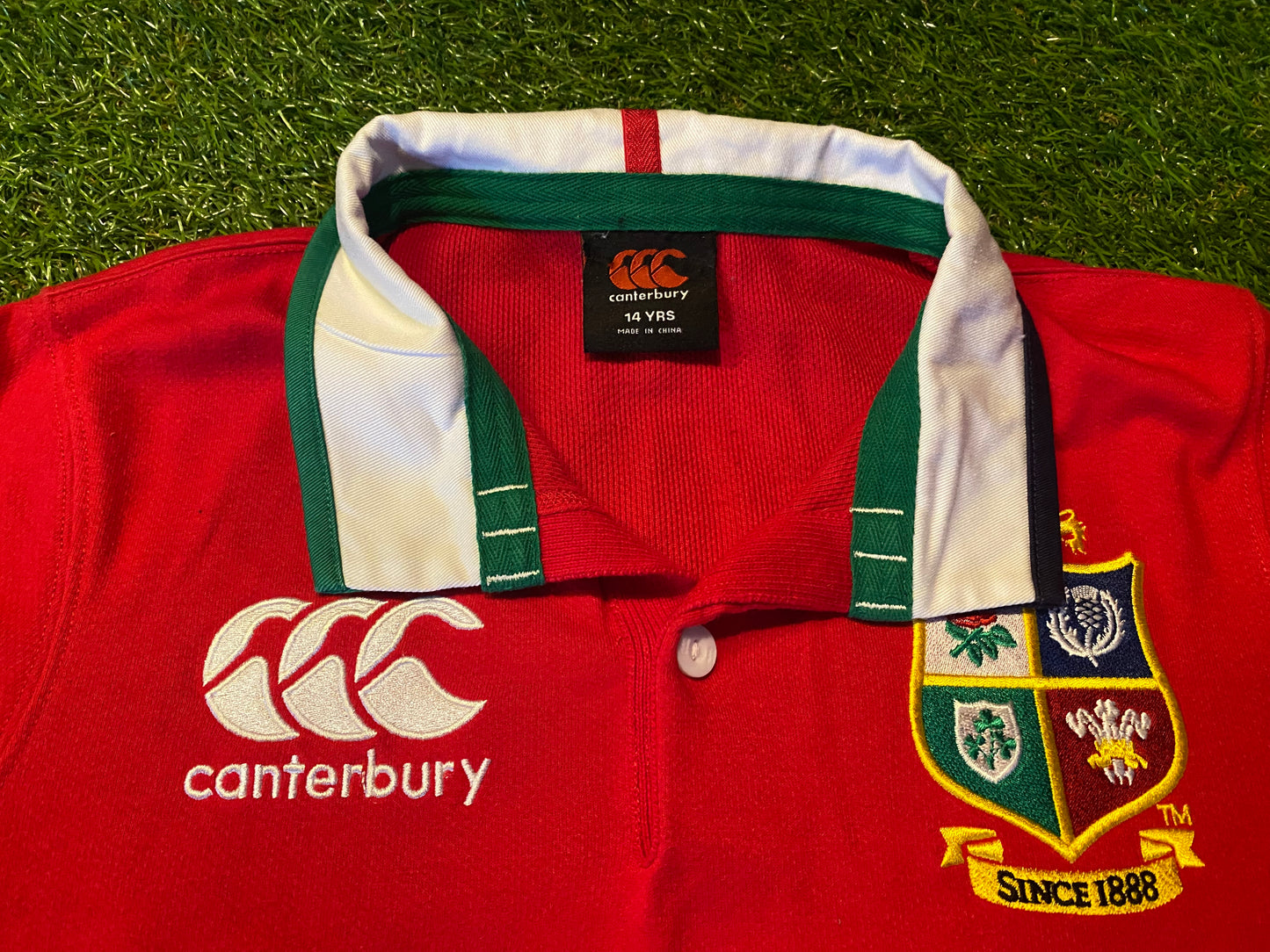 British & Irish Lions England Rugby Union Football XL Boys / Youths CCC 13-14 yr Jersey