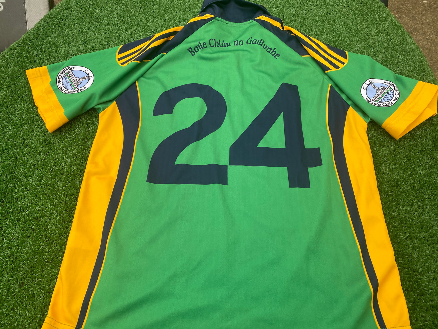 Clare Galway handball Ireland GAA Gaelic Football Hurling Medium Mans Match Worn No6 Jersey