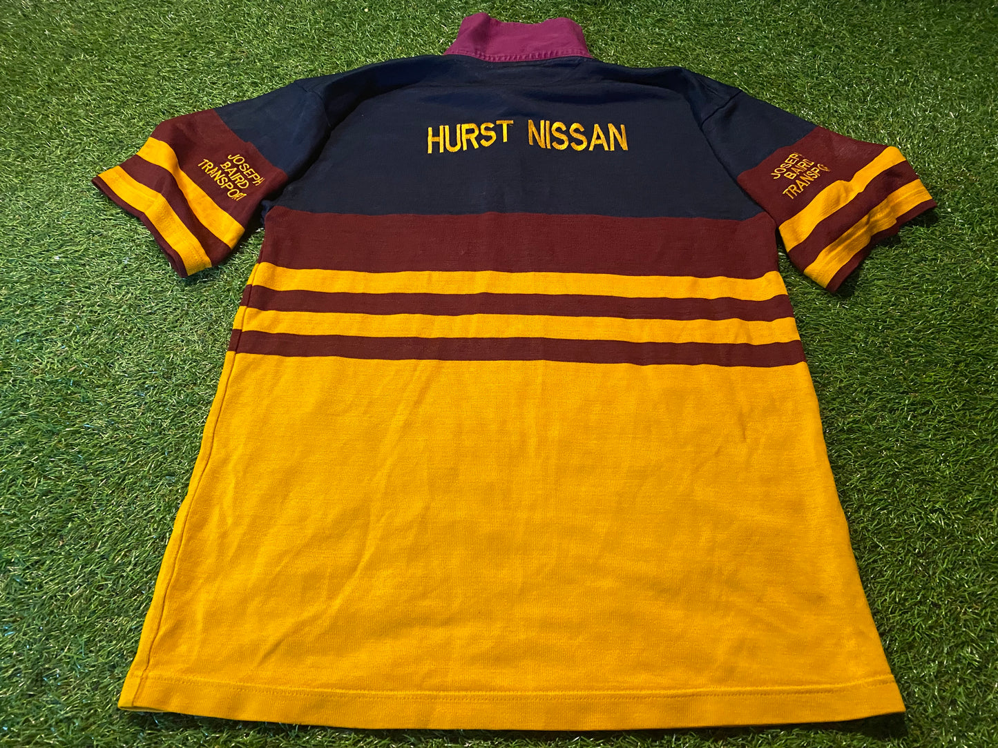Banbridge RFC Ulster Northern Ireland Rugby Union Rare Vintage Medium mans Jersey