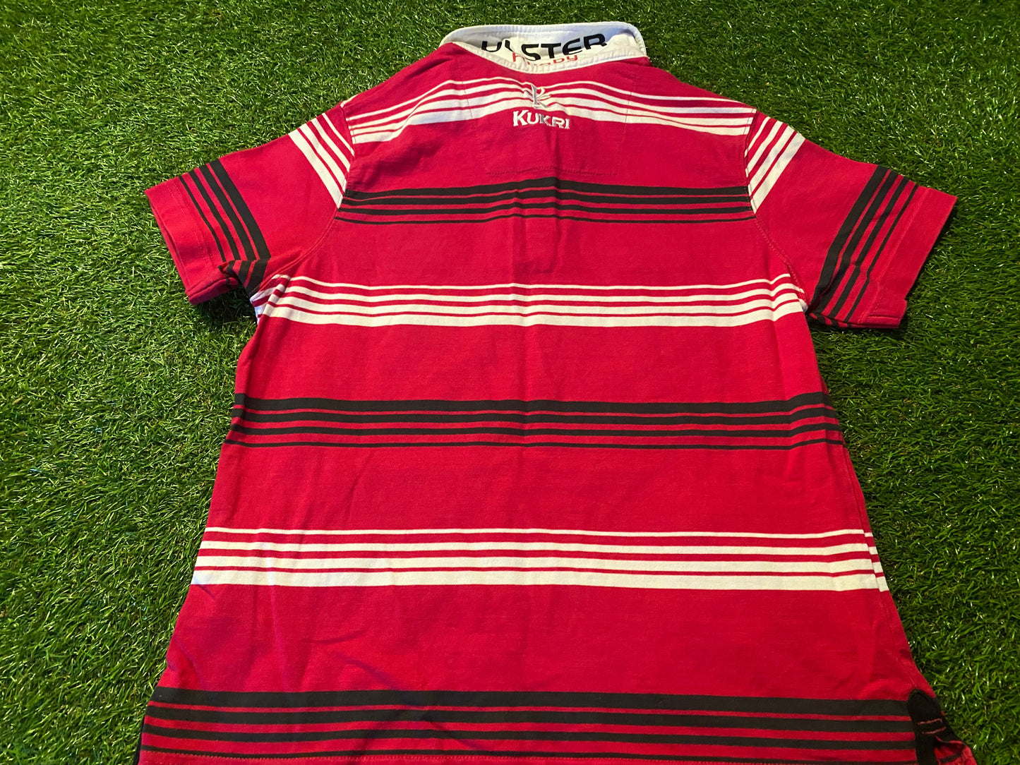 Ulster Northern Irish Rugby Union Football Womans Size 14 Kukri Made Polo Jersey