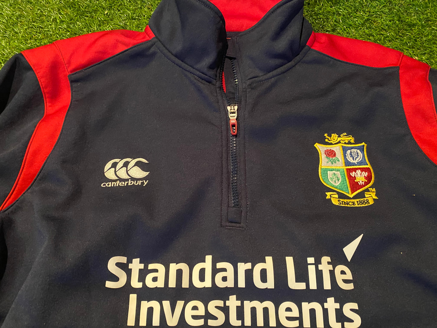 British & Irish Lions Rugby Union Football XXL 2XL Mans 2017 New Zealand Tour Over Top