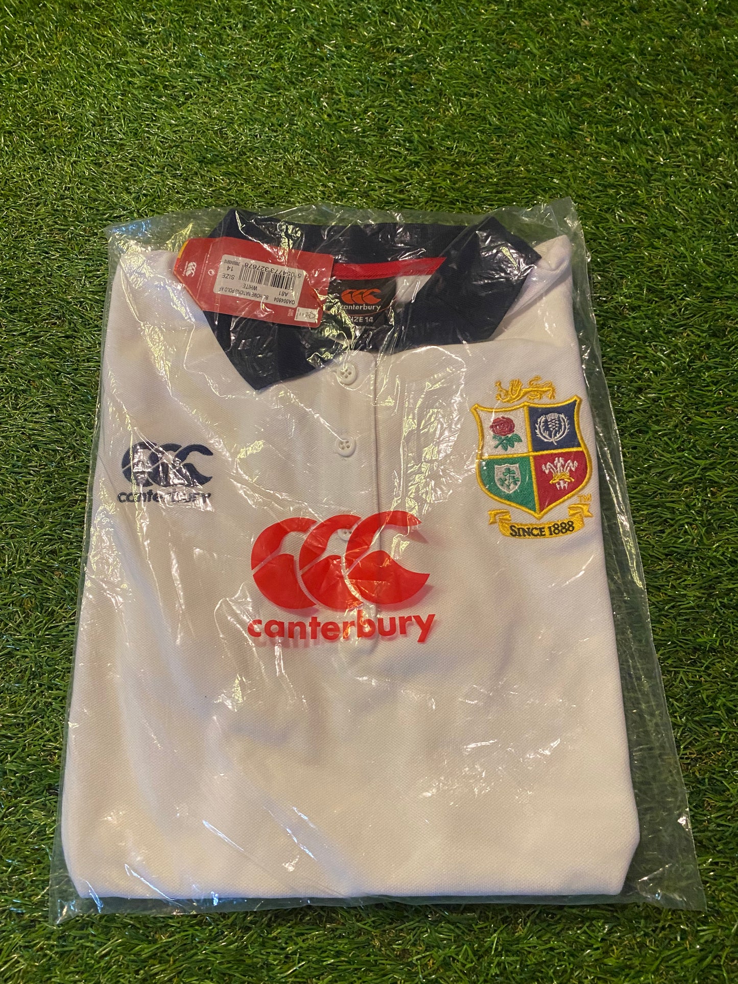 British Lions Rugby Union Football NEW BNWT SA Tour CCC Womans Size 14 Polo Style Top