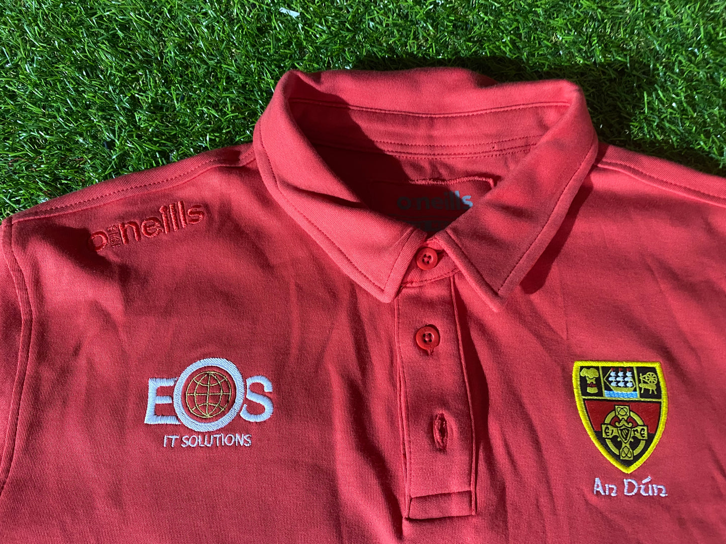 Co Down Ulster Northern Ireland GAA Gaelic Football Hurling Medium Mans Polo Jersey