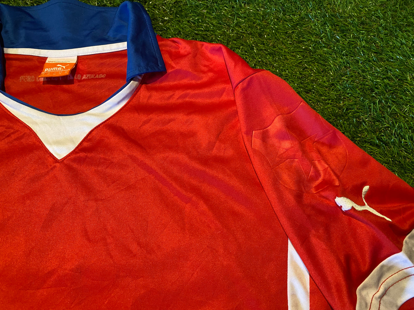 Chile South America Soccer Football Large Mans Puma Made Sports Jersey