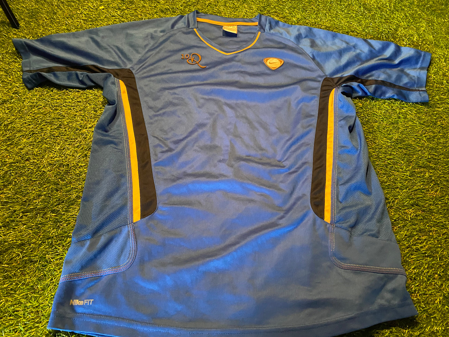 Ronaldinho Brasil Brazil Soccer Football Medium Mans Rare Vintage Nike Leisure Jersey