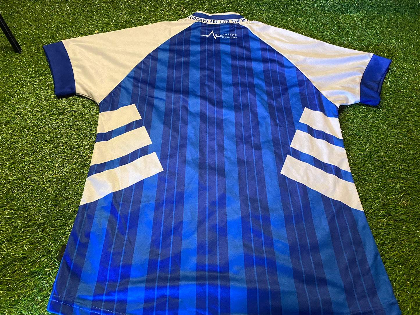 Cardiff Caerdydd Cymru Wales Soccer Football Large Mans Vintage Home Jersey