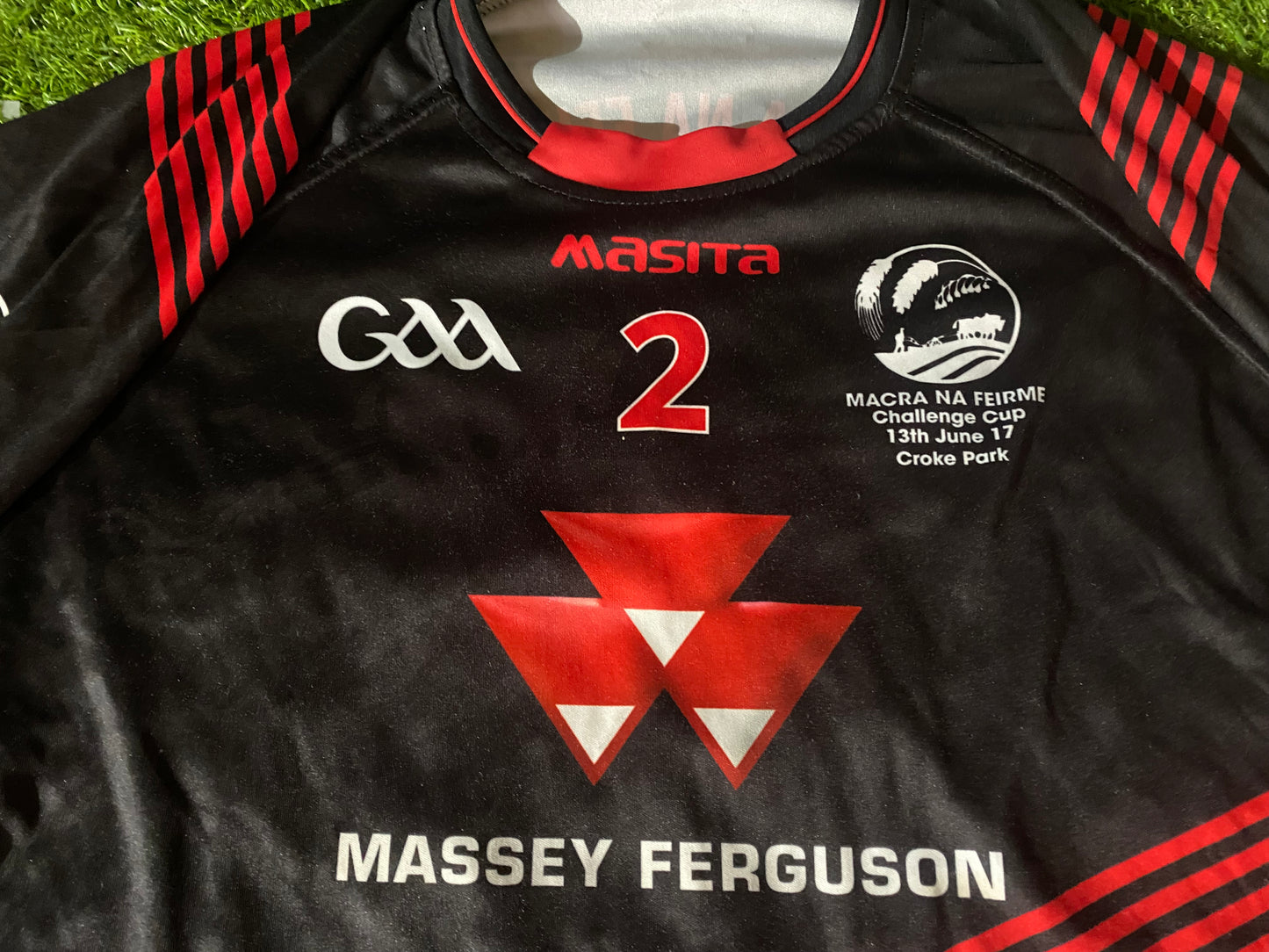 Croke Park 2017 Ireland Irish Hurling GAA Gaelic Football XL Extra Large Mans Herd Fun Jersey