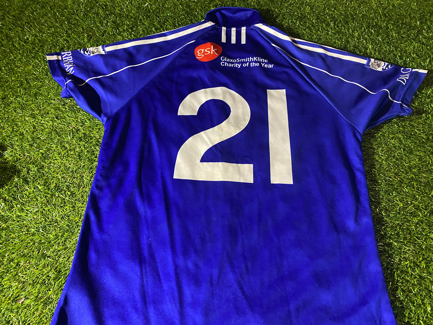 Dungarvan Co Waterford Ireland GAA Gaelic Football Large Mans Tight Fit Match Worn no21 Jersey