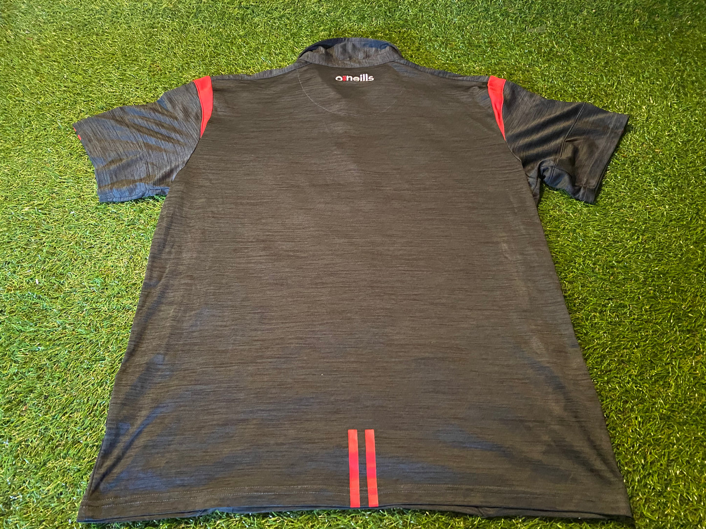 Co Down GAA Gaelic Football Ireland XL Extra Large Mans Lighter Polo Top Shirt Jersey