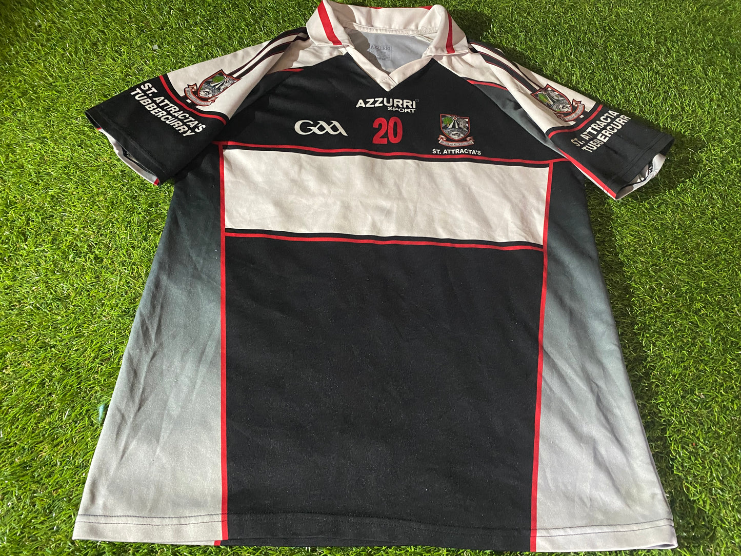 St Attractas Co Sligo Ireland GAA Gaelic Football Hurling Large Mans Match Worn no20 Jersey