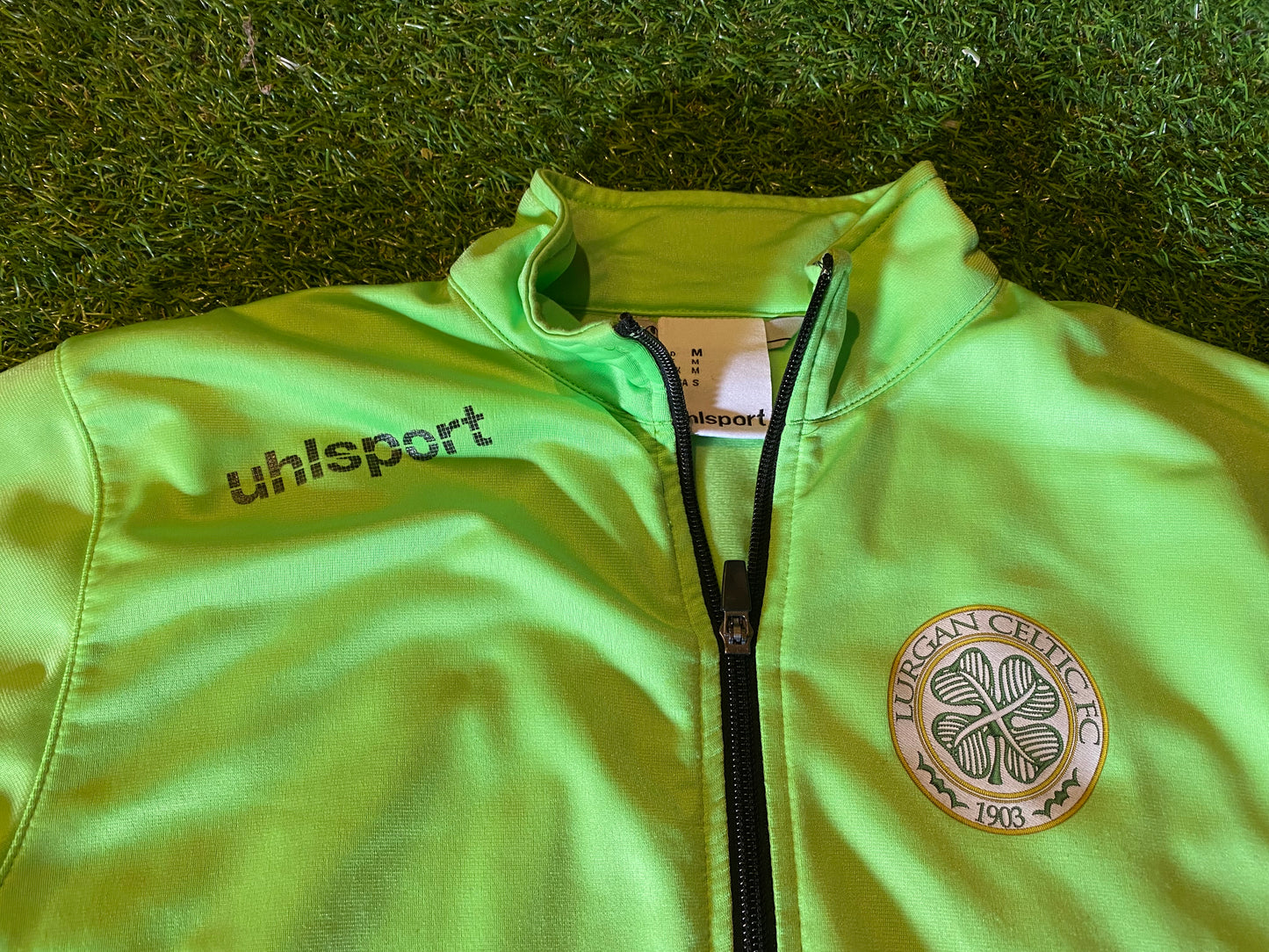 Lurgan Celtic Northern Ireland Club Football Medium Mans Zip Up Training Jacket