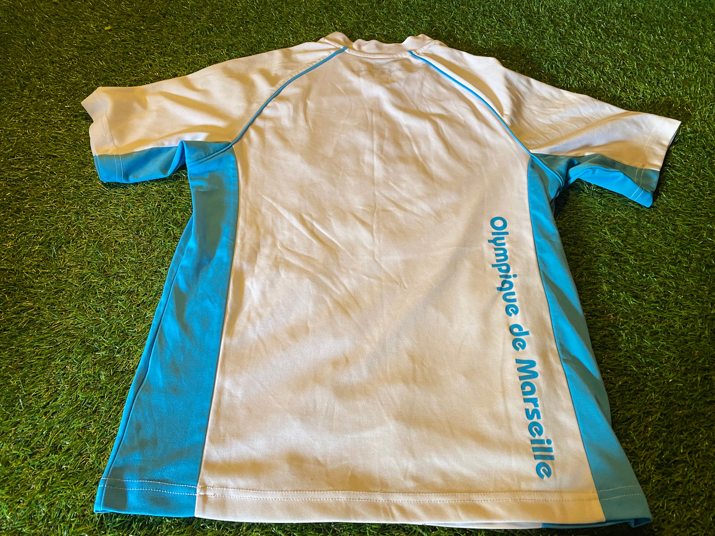Olympique De Marseille France French Soccer Football Small Mans Official Made Jersey