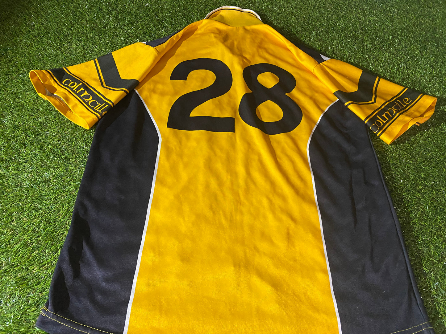 Doire Colmicille Co Derry Ireland Irish Hurling GAA Gaelic Football XL Extra Large Mans no28 Match Worn Jersey