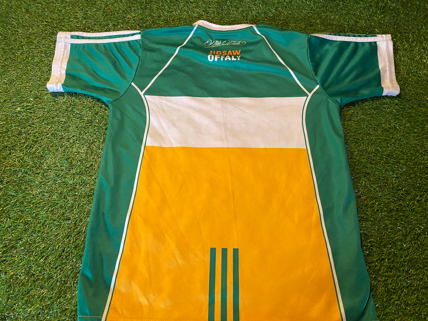 Co Offaly GAA Gaelic Football Hurling Eire Irish Ireland Youths / X Small Mans Home Jersey