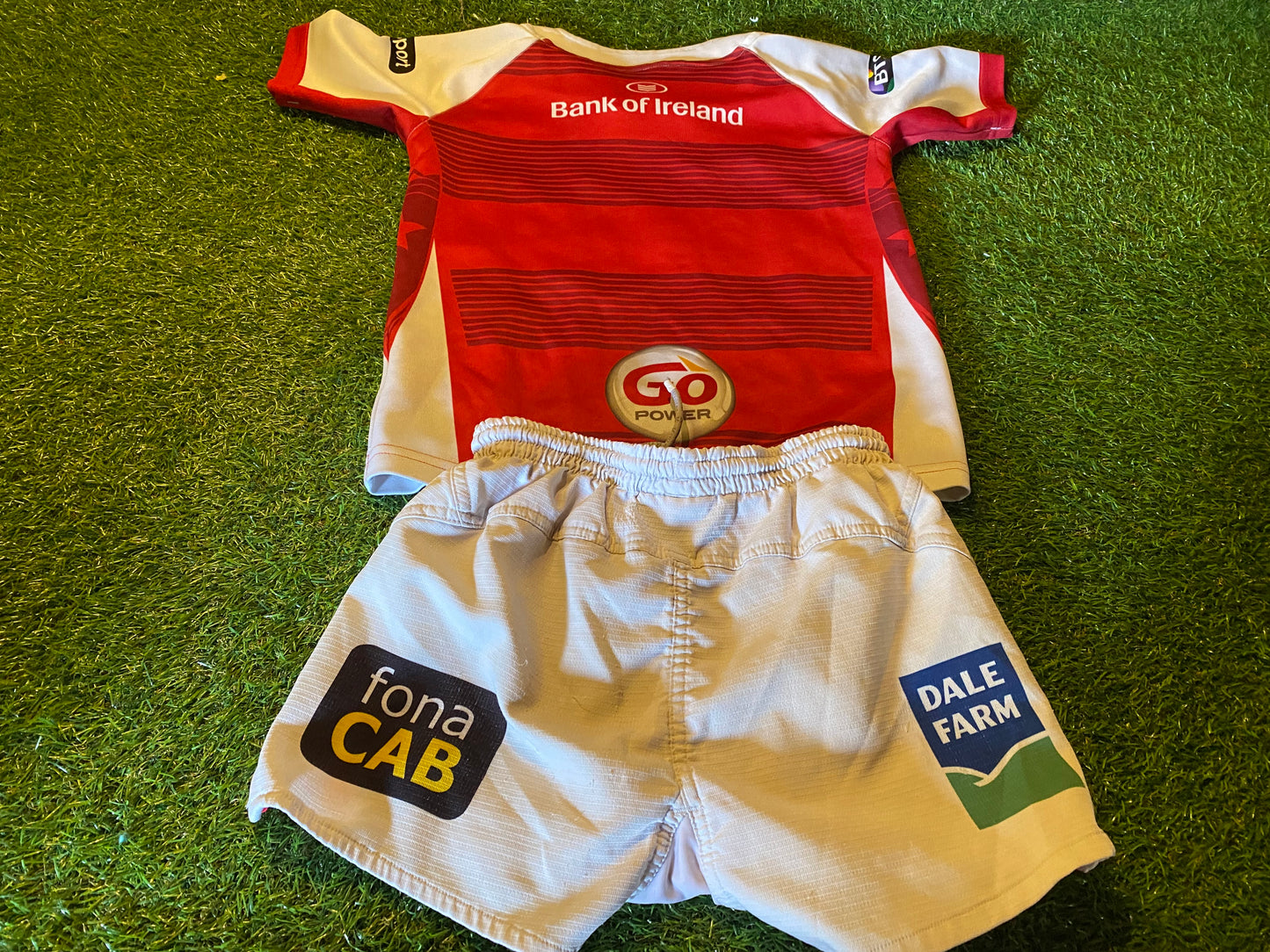 Ulster Rugby Union Northern Ireland Medium Boys 8-10 Year Old Kukri Top & Shorts Set