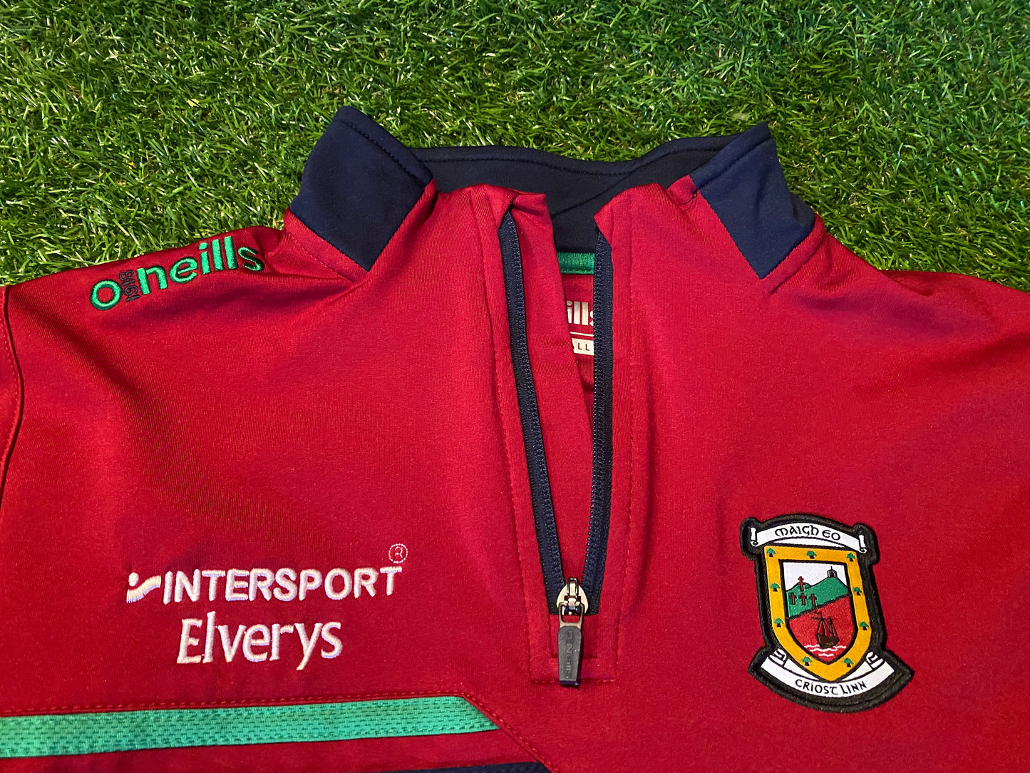 Co Mayo GAA Gaelic Football Ireland Small Mans Training Over Type Top