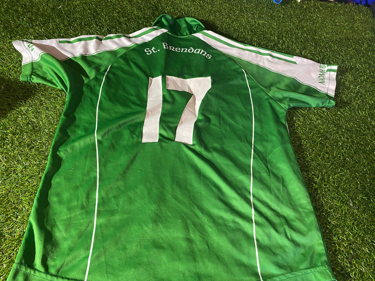 St Brendans Co Kerry Ireland GAA Gaelic Football Hurling Large Mans Match Worn no17 Jersey