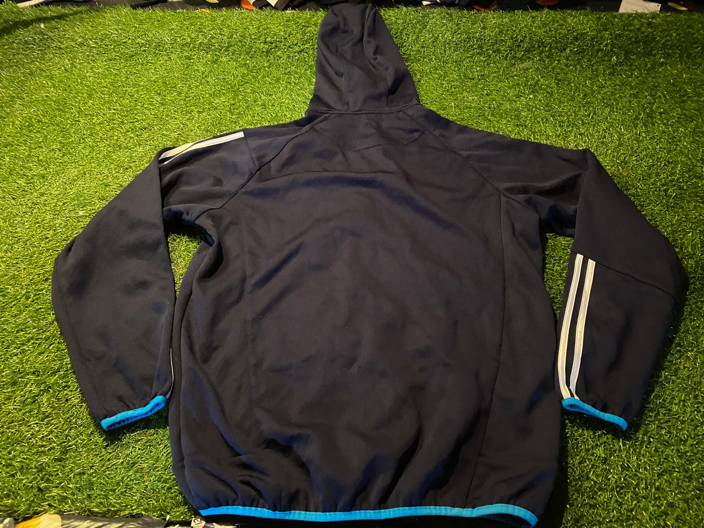 Co Dublin GAA Gaelic Football Ireland XL Extra Large Mans Hooded Training Over Type Top