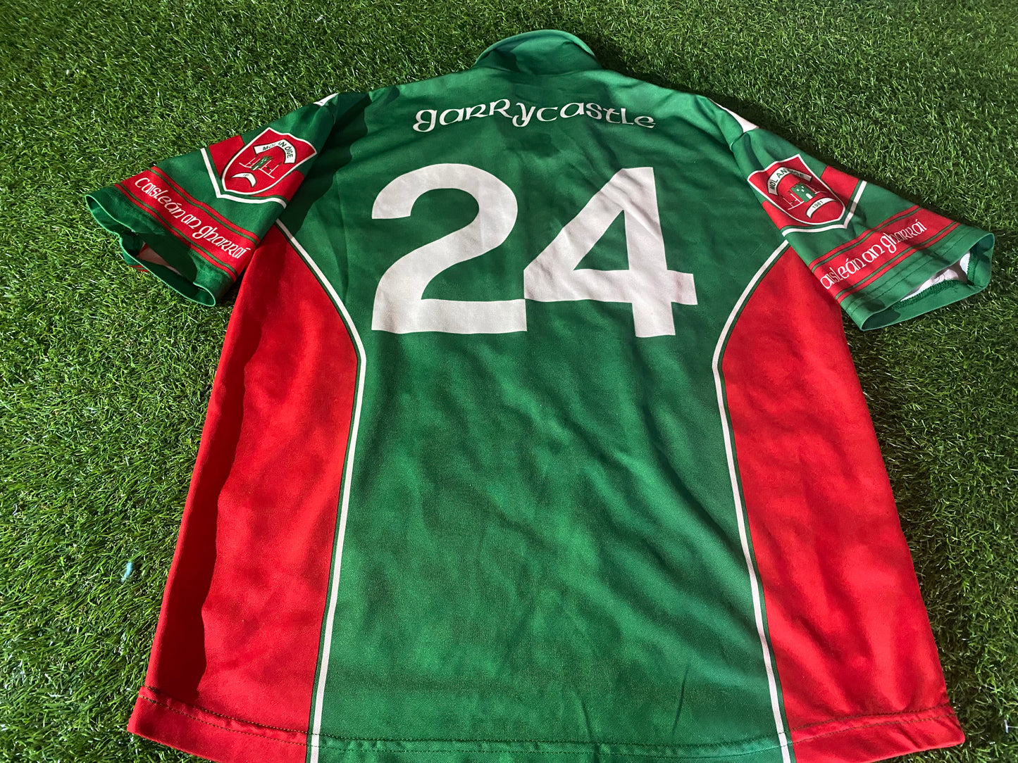 Garycastle Co Westmeath Irish Ireland GAA Gaelic Football Large Mans Match Worn no24 Jersey