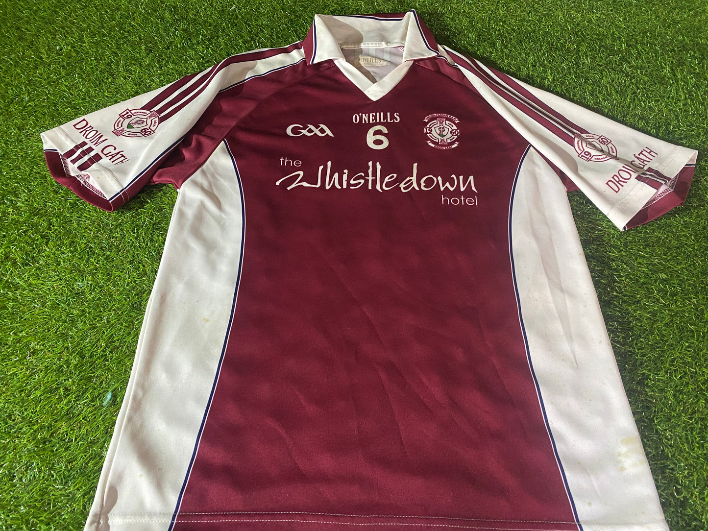Drumgath Newry Co Down Irish Ireland GAA Gaelic Football Large Mans Vintage no6 Jersey