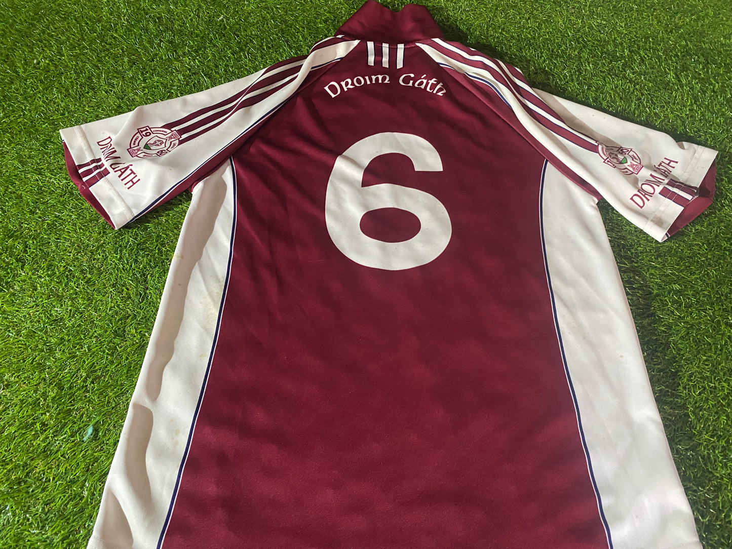 Drumgath Newry Co Down Irish Ireland GAA Gaelic Football Large Mans Vintage no6 Jersey