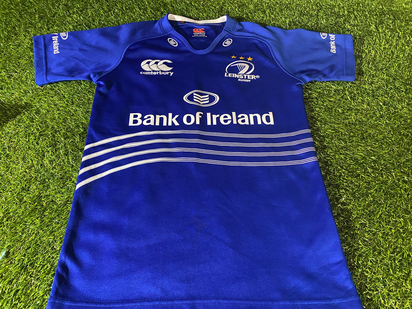 Leinster Eire Irish Ireland Rugby Union XL Boys 13-14 /Youths CCC Made Home Jersey