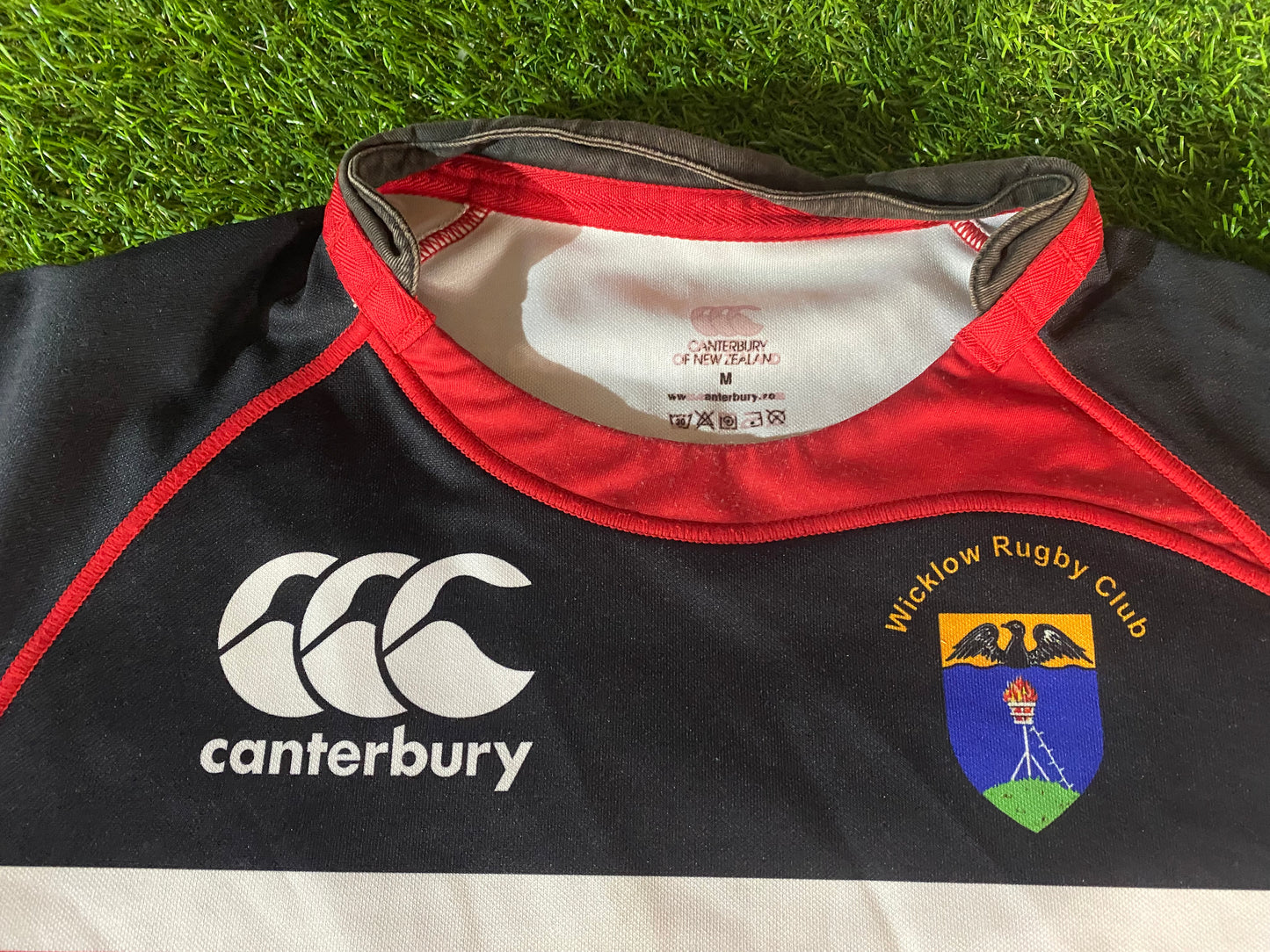 Wicklow RFC Ireland Irish Rugby Union Medium Mans no6 Match Worn Jersey