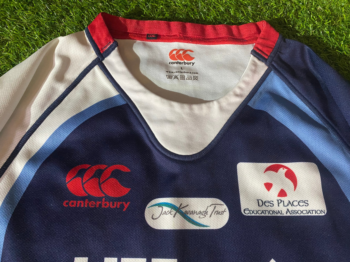 Jack Kavanagh Trust Ireland Blackrock Rugby Union Large mans Match Worn no3 Jersey