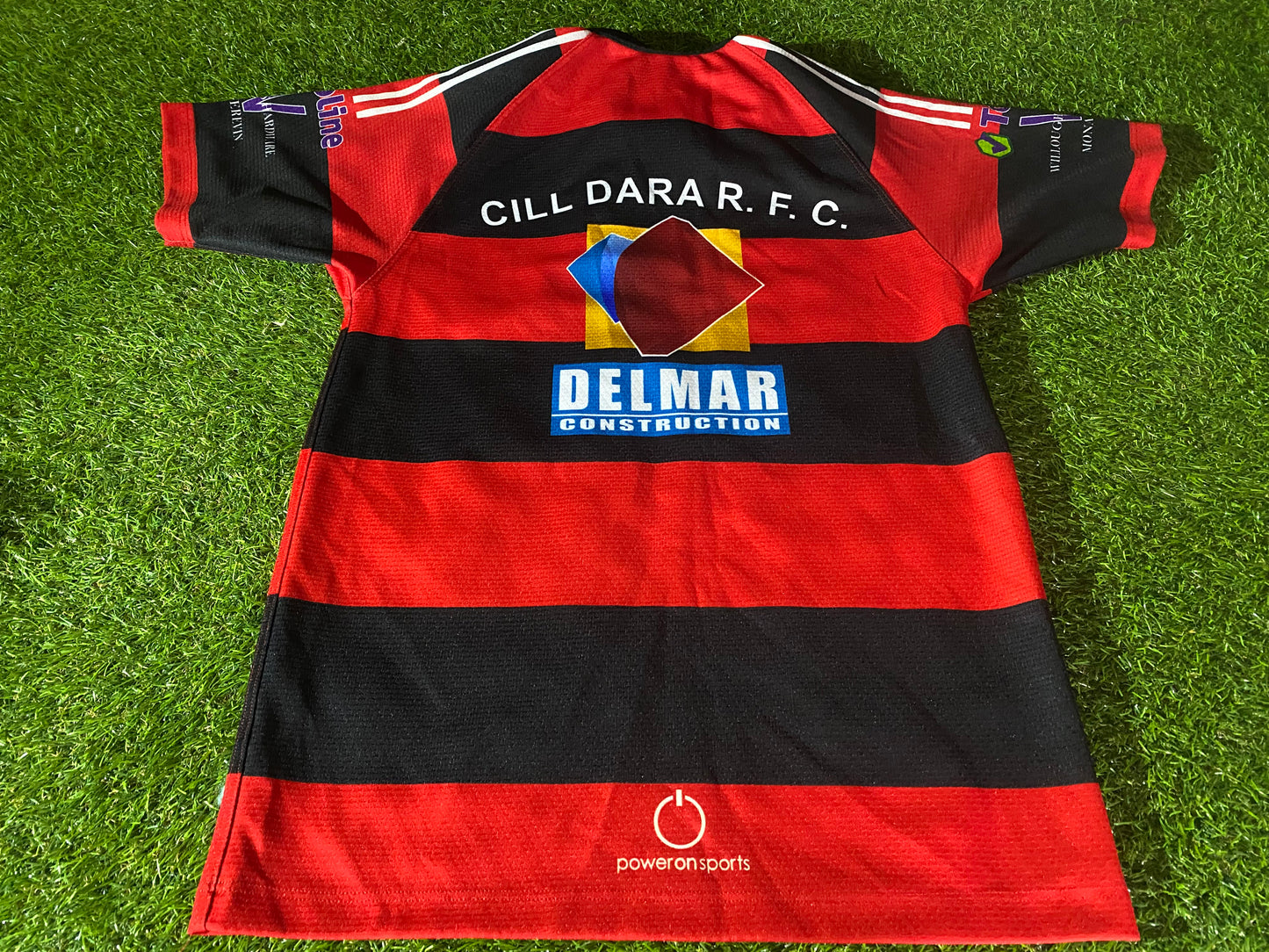 Kildare RFC Eire Ireland Irish Rugby Union Small Mans Vintage Jersey