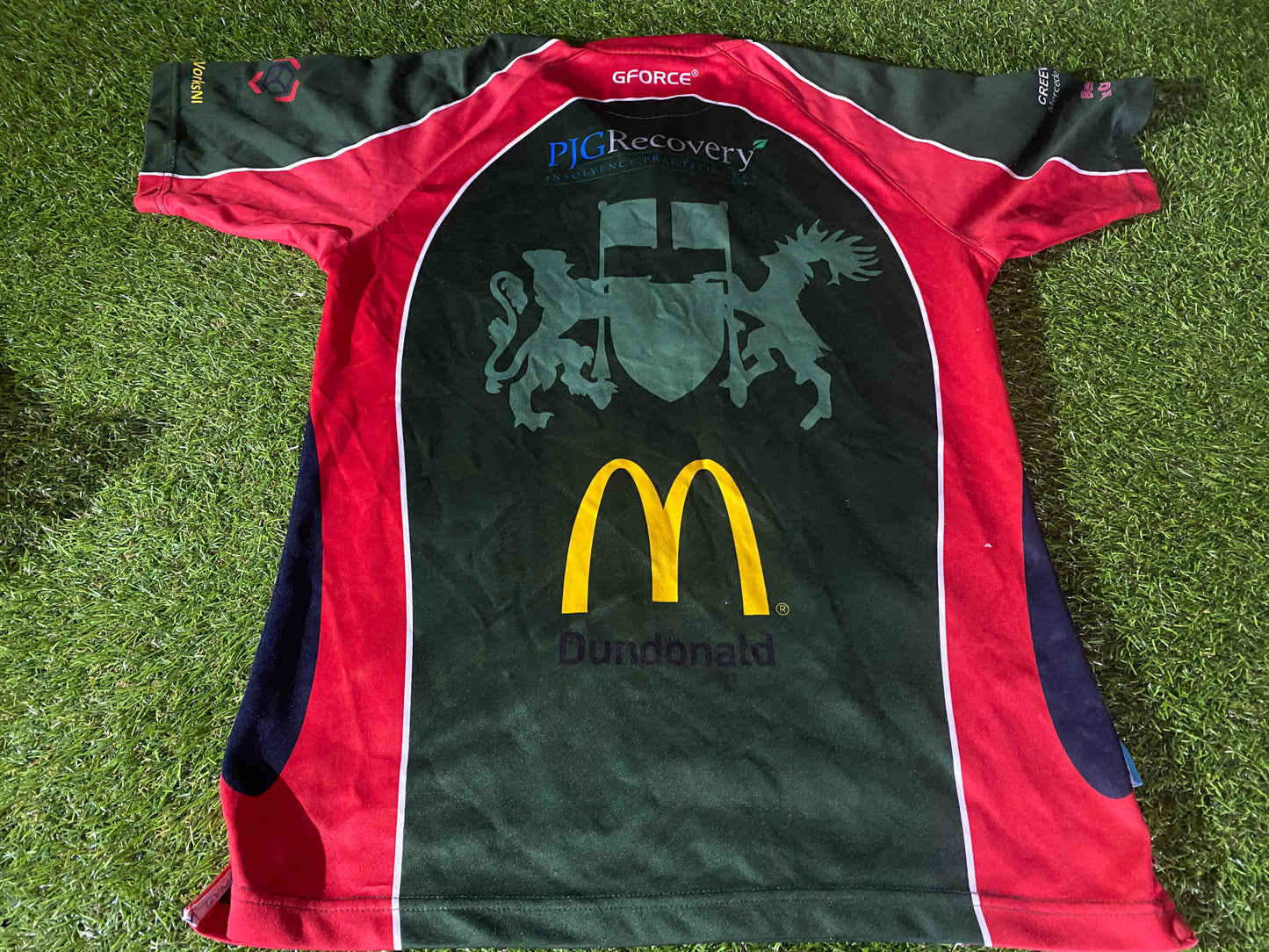 Civil Service NI Ireland Irish Rugby Union Medium Mans Rare Vintage Jersey