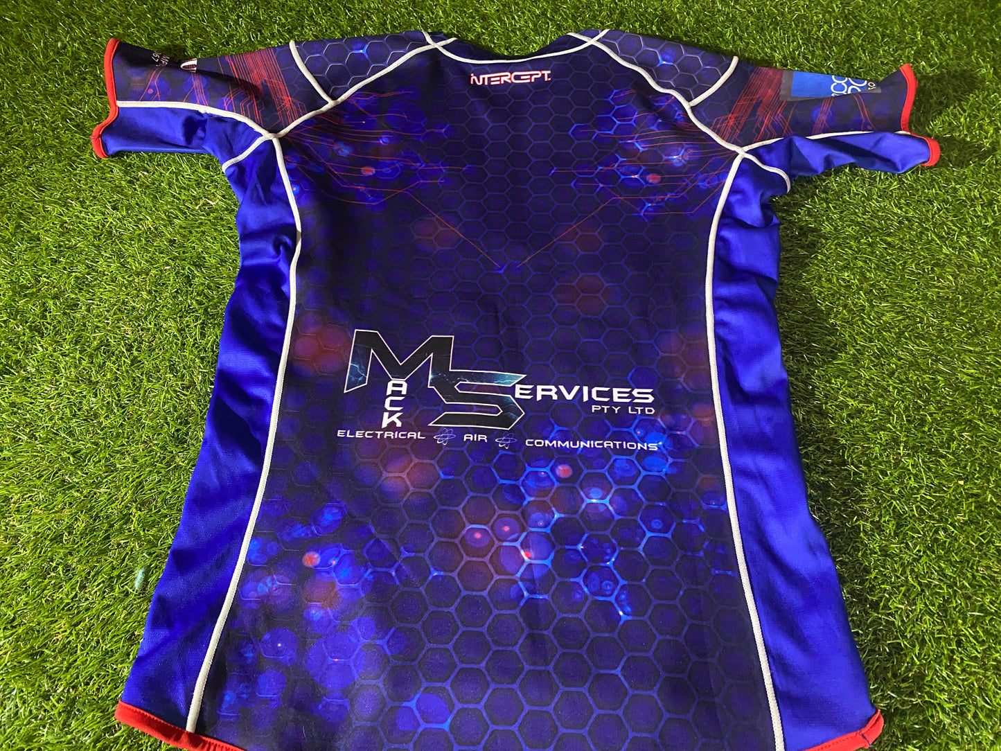 Wynnum Bugs Queensland Australia Rugby Union Large Mans Tight Fit Jersey