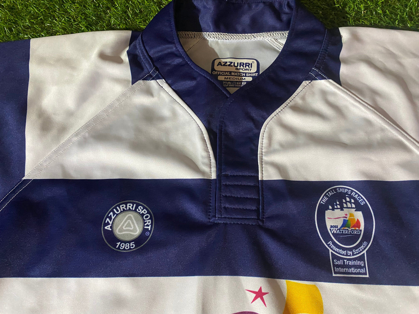 Tall Ships Waterford Ireland Irish Rugby Union Medium Mans Rugby Type Jersey